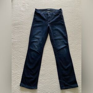 MOTHER Midnight Blue Straight Leg Jeans